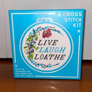 Live Laugh Love Cross Stitch Kit